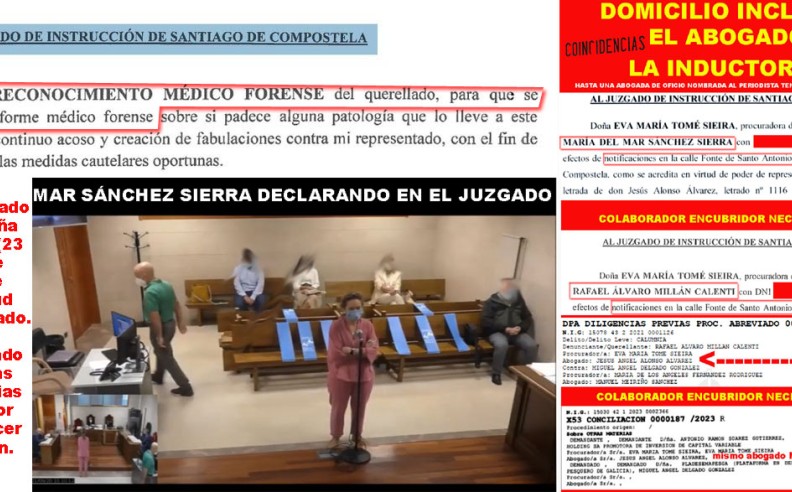 María del Mar Sánchez Sierra y su abogado inician nuevo ataque de Acoso contra Miguel Delgado Periodista de Investigación.