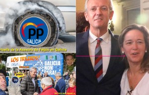 La Huella de la Asesora de Feijóo en Galicia: Un Camino de Odio y Rencores Dejado a Su Paso y un autobús con un rebentón.
