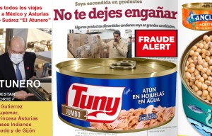 El Atún Ancla y Tuny en los CLAPs ( cestas miseria de Venezuela) es un fraude avalado con su imagen por Feijóo.