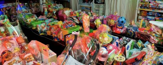  10.096 juguetes destinados a asociaciones y colectivos como BOTON DE ANCLA de Marin 