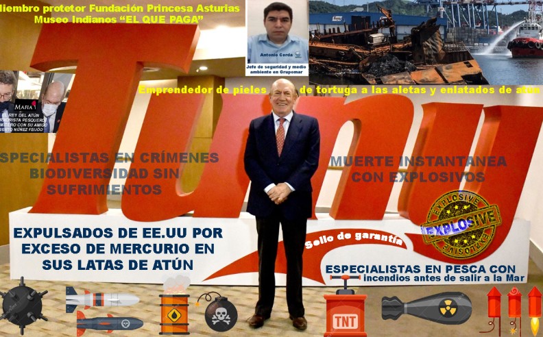 Antonio Suárez Gutiérrez mete sus latas de atún Ancla en las despensas sociales de Venezuela bajo el fraude con más del 26% de solla.