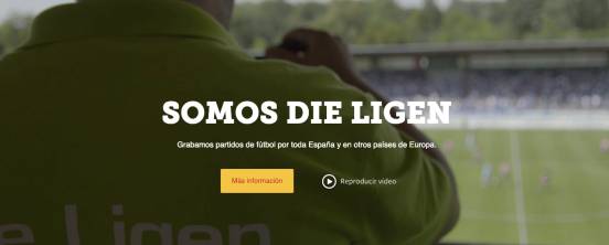 Die Ligen, la productora audiovisual que graba toda la Segunda División B de Fútbol en España para análisis táctico y scouting