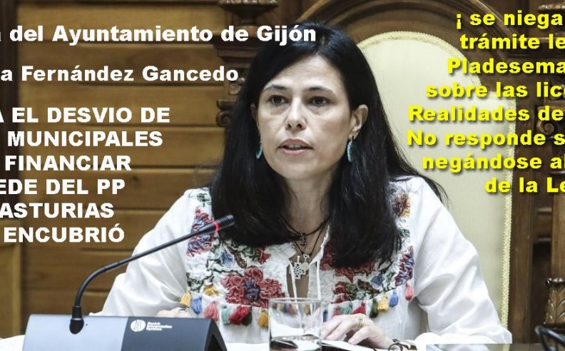 La Fiscalía denuncia a Pablo González Menéndez, Marin y Cosme por malversar fondos municipales de Gijón.