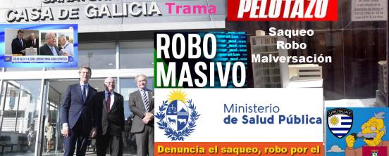 La Fiscalía de Uruguay presenta denuncia por las gestiones de Feijóo y María del Mar en el saqueo de CASA GALICIA apestada de corrupción.