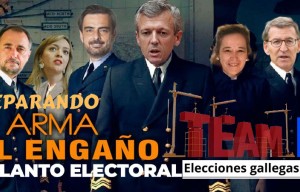 Los modos y formas de engaño, Fake News y las trampas electorales iniciadas por Alfonso Rueda en la prensa mermelera para el adelanto electoral.