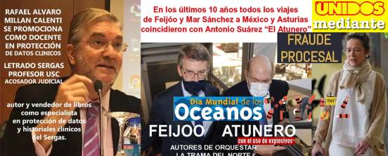 La Unión Europea pone el punto de mira en el acoso judicial del abogado de la asesora de Feijóo, Millán Calenti y el atunero contra Miguel Delgado.