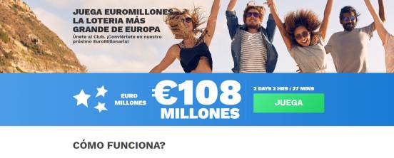 La startup EuroMillions.com sigue creciendo con multitud de mejoras