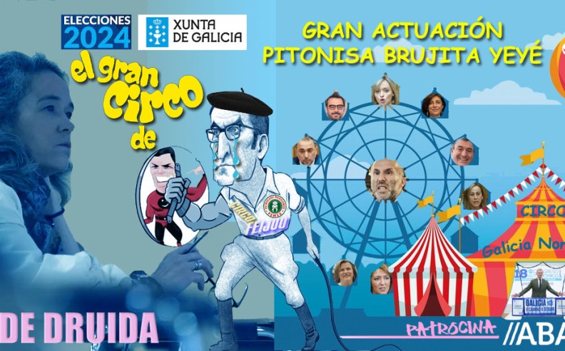 La asesora de Feijóo convirtió la Xunta y el PP en el fascinante Mundo del Circo, fraude, estafa, engaño y en el timo Nacional.