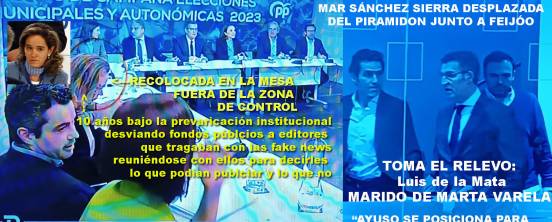 La asesora de Feijóo Mar Sánchez Sierra nada más ser nombrada Secretaria de Medios en la Xunta organizó un 