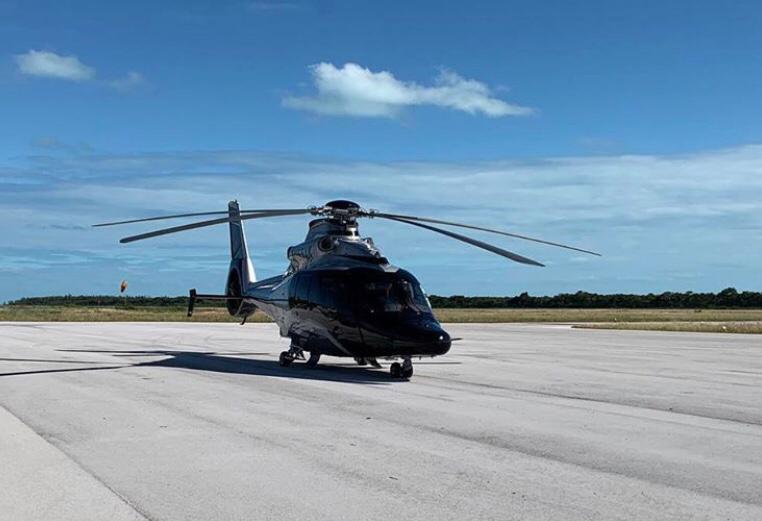 Helicóptero de Juan Carlos Escotet en Fort Lauderdale