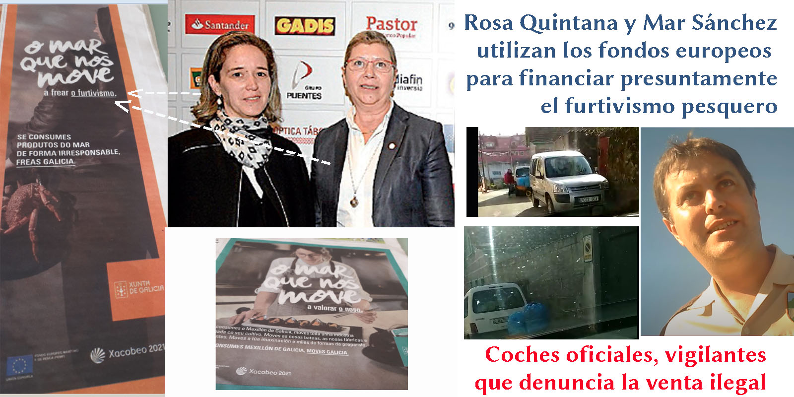 Galicia ya no pinta nada en Europa y le prohíben la entrada a Rosa Quintana,  tras las informaciones sobre fondos europeos del AINE, Antonio Basanta y el  Sahara publicadas por Xornal Galicia. -