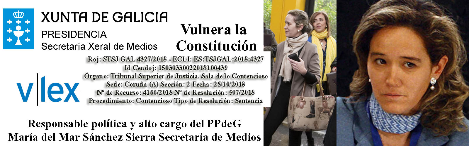 Mar Sánchez Sierra ( alto cargo del PPdeG ) muy activa en "prohibir el  acceso a la información pública" utilizando la Secretaría de Medios de la  Xunta. - Xornal Galicia