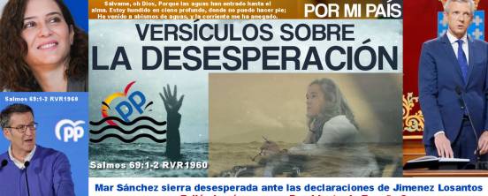 Mar Sánchez Sierra desesperada por si el PP pierde las elecciones en Galicia como afirman las encuestas